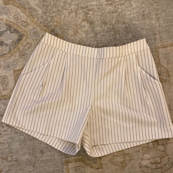 BCBG Maxazria Pinstripe Shorts - Picture 1 of 3